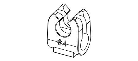 Composite Thermoplastic Rebar Clips