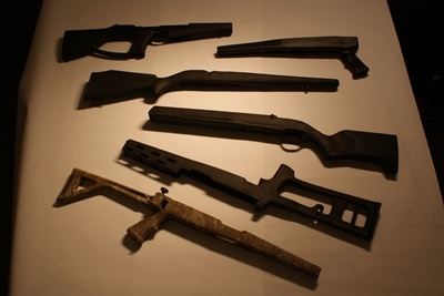 Injection Molded Rifle Stocks