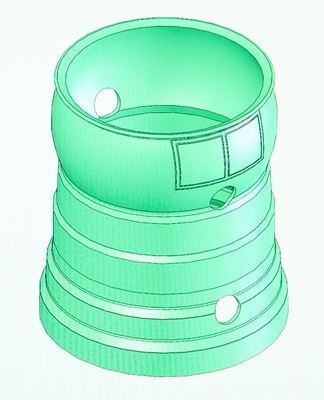 OEM Plastic Part CAD Drawing