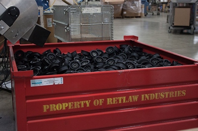 Retlaw Plastic Idler Wheels