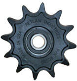 Precision molded plastic sprockets